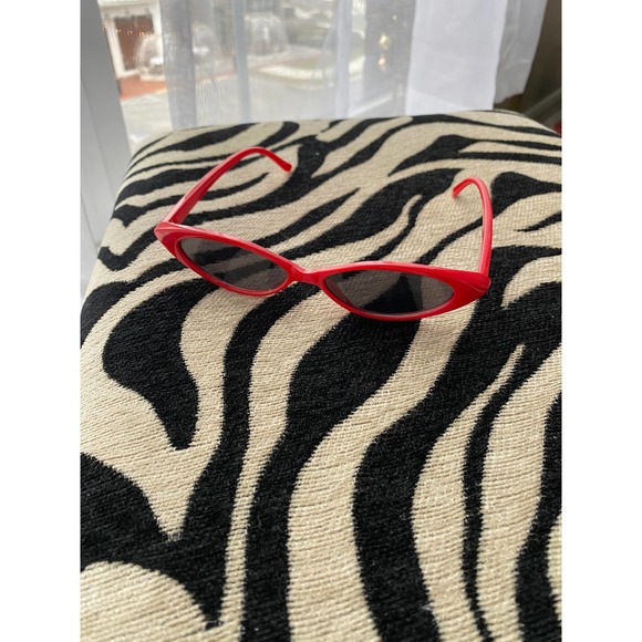 Retro red micro sunglasses - Picture 5 of 9